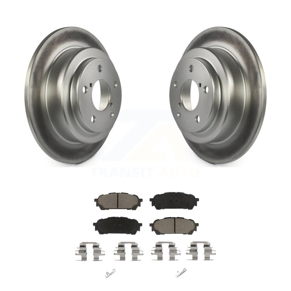 Coated Upgrade Brake Kit For 2005 Subaru Forester KGC-100750 Transit Auto