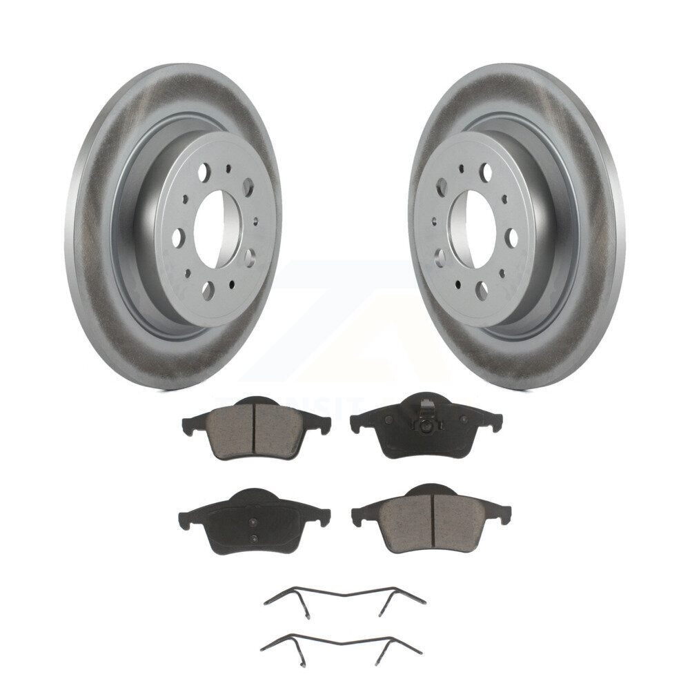 Coated Upgrade Brake Kit For 2004 Volvo S80 With 286mm Diameter Front Rotor KGC-101099 Transit Auto