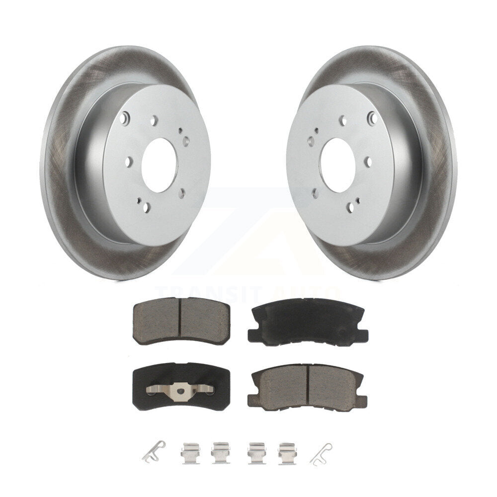 Coated Upgrade Brake Kit For 2004 Mitsubishi Endeavor KGT-100933 Transit Auto