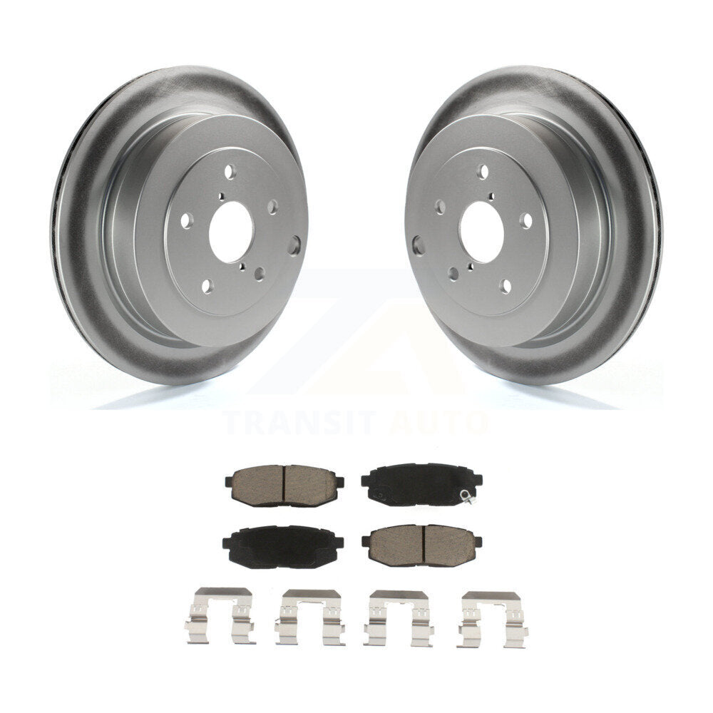 Coated Upgrade Brake Kit For 2006 Subaru B9 Tribeca KGC-101341 Transit Auto