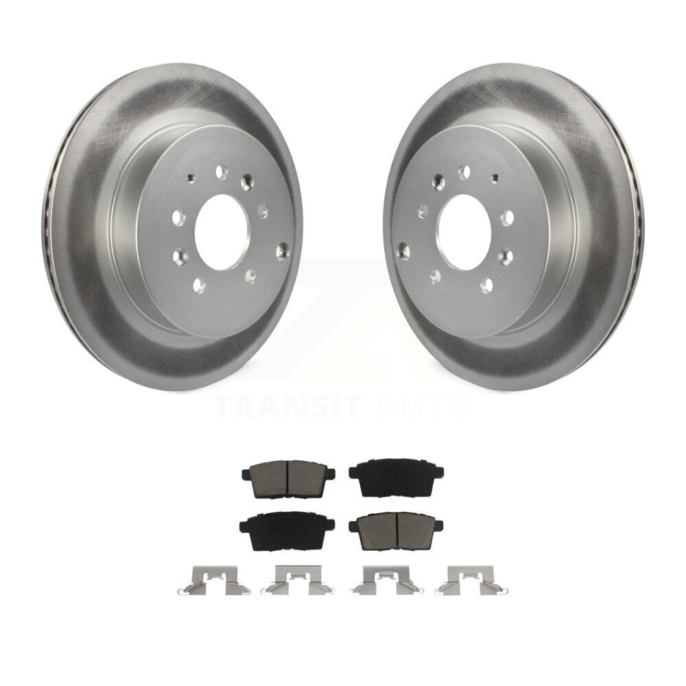 Coated Upgrade Brake Kit For 2008 Mazda CX-9 KGC-100840 Transit Auto