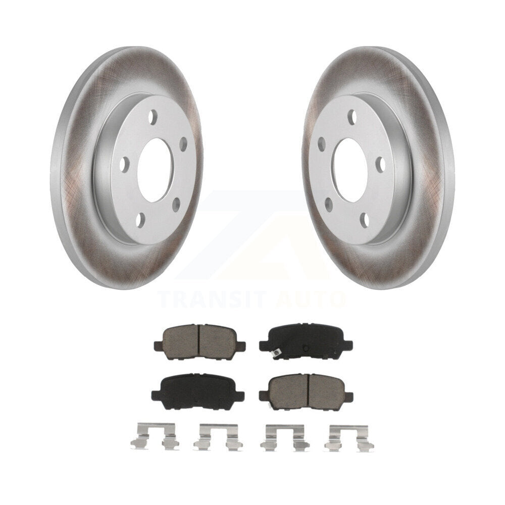 Coated Upgrade Brake Kit For 2005 Buick Allure KGC-101021 Transit Auto