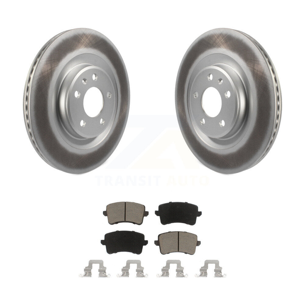 Coated Upgrade Brake Kit For 2013 Audi S5 KGC-100957 Transit Auto