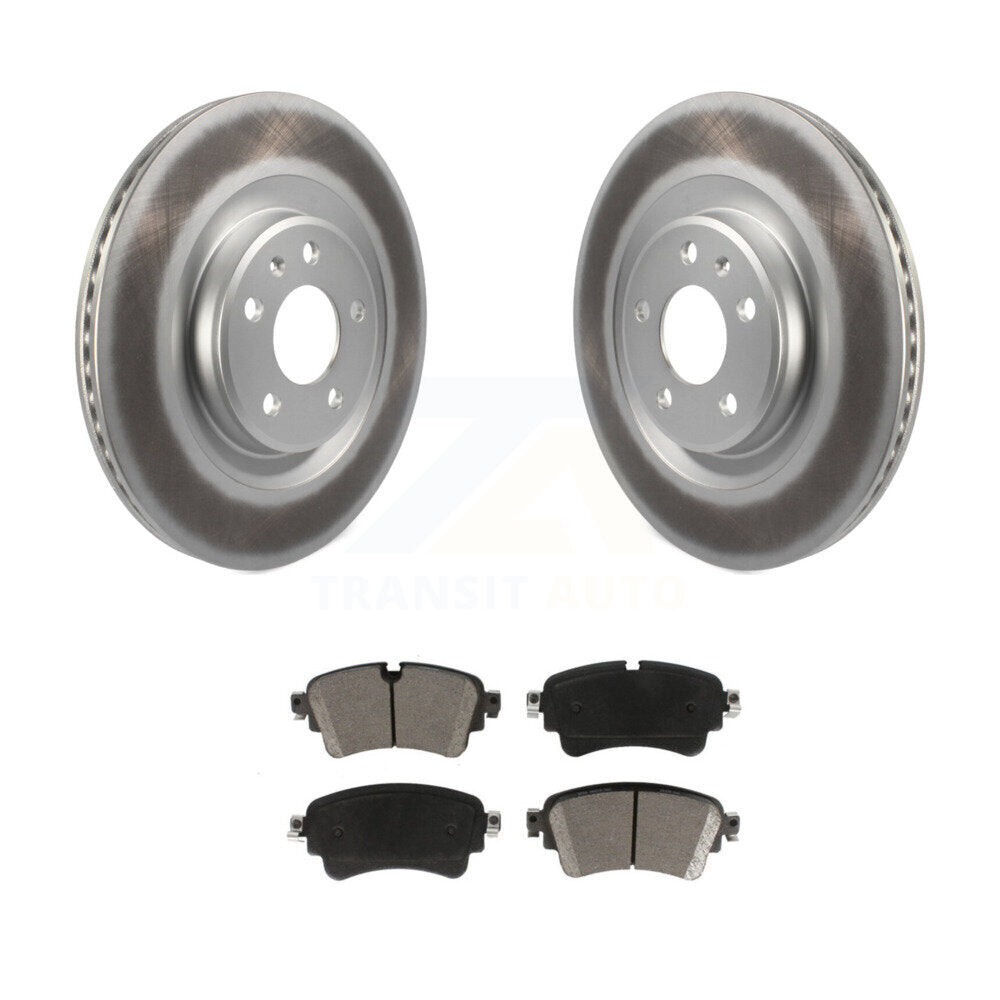 Coated Upgrade Brake Kit For 2018 Audi Q5 With Brembo Calipers KGC-102552 Transit Auto