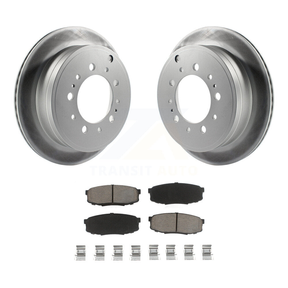 Coated Upgrade Brake Kit For 2011 Toyota Sequoia KGC-101360 Transit Auto