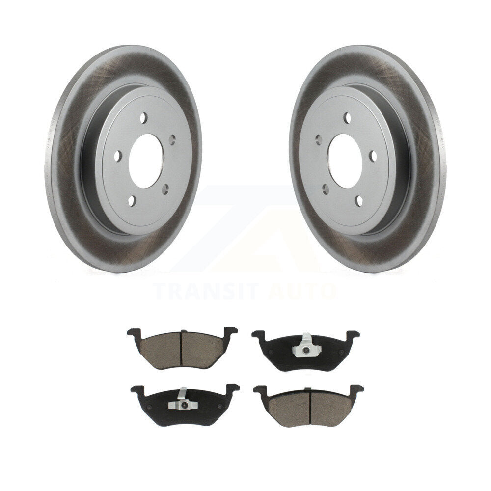 Coated Upgrade Brake Kit For 2008 Mazda Tribute With 10" Diameter Drum Transit Auto
