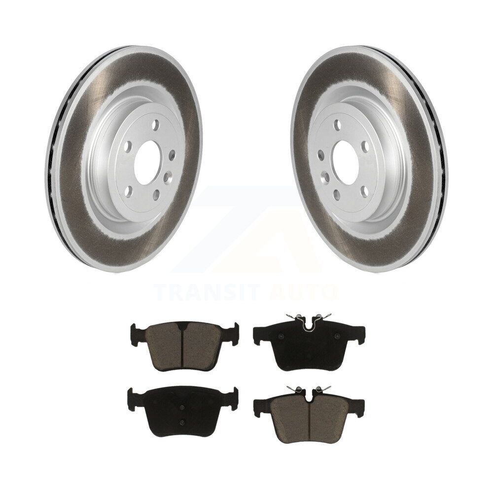 Coated Upgrade Brake Kit For 2018 Jaguar F-Pace 2.0L. With 325mm Diameter Front Rotor KGC-102166 Transit Auto