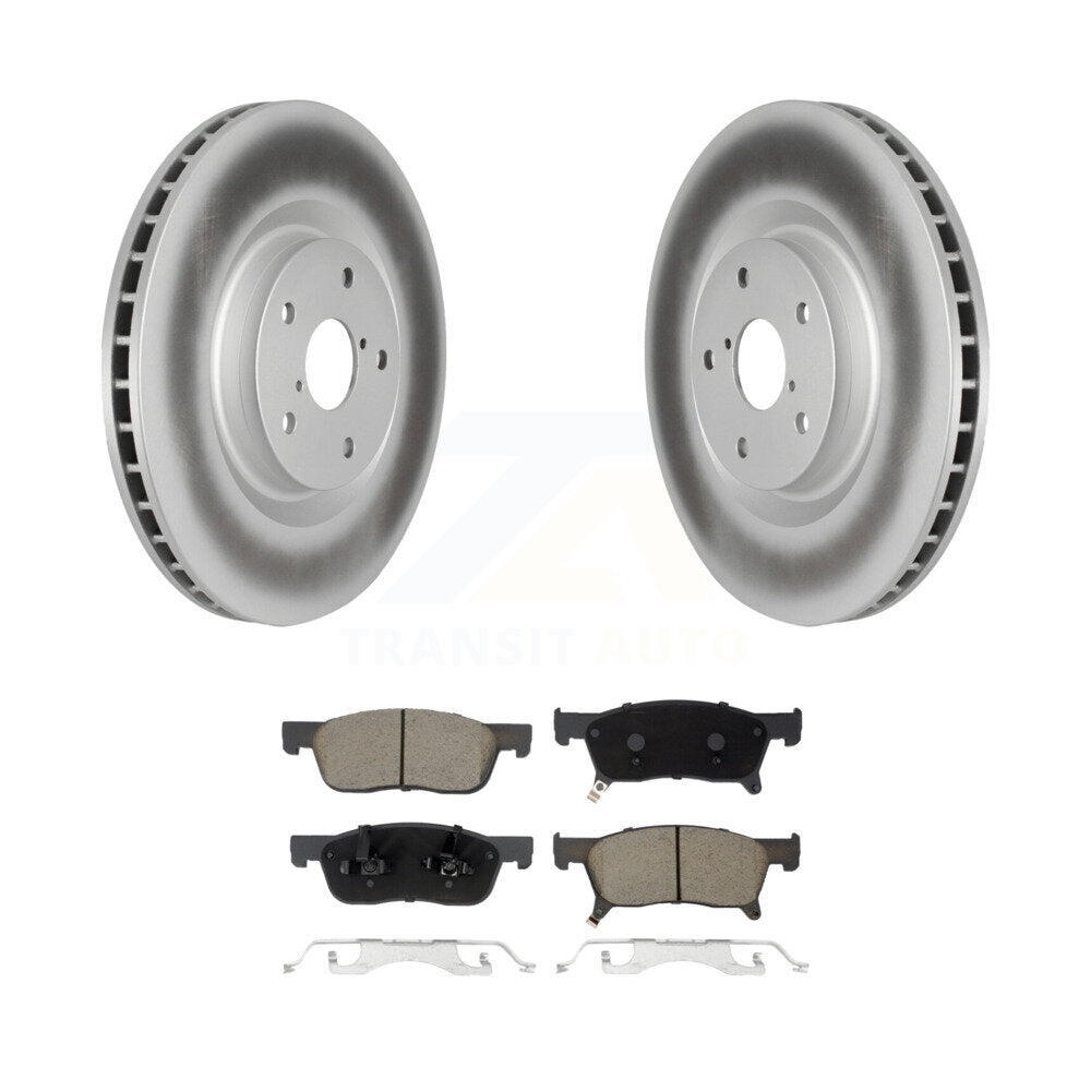 Coated Upgrade Brake Kit For 2019 Subaru Ascent KGC-102231 Transit Auto
