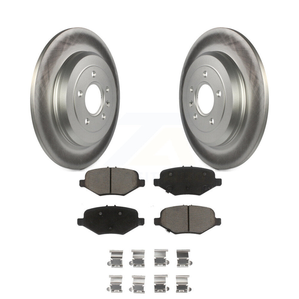Coated Upgrade Brake Kit For 2015 Ford Explorer Limited/Sport/XLT. Without Heavy Duty Brakes KGC-102415 Transit Auto