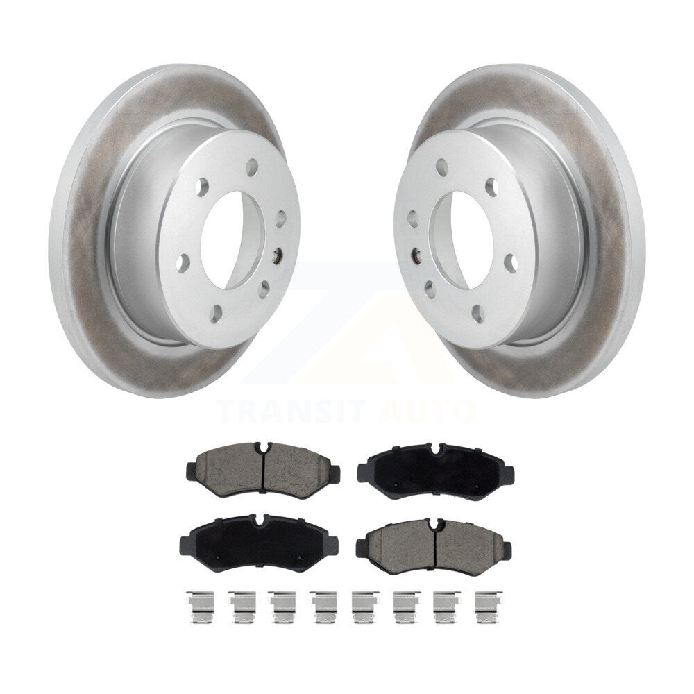 Coated Upgrade Brake Kit For 2023 Mercedes-Benz Sprinter 1500 With Manual Parking Brake KGC-102528 Transit Auto