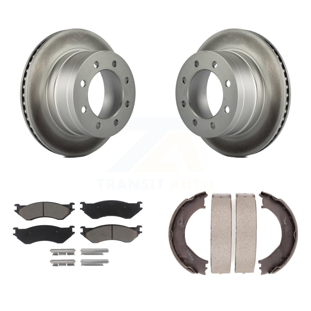 Coated Upgrade Brake Kit For 2004 Dodge Ram 2500 KGC-100635 Transit Auto