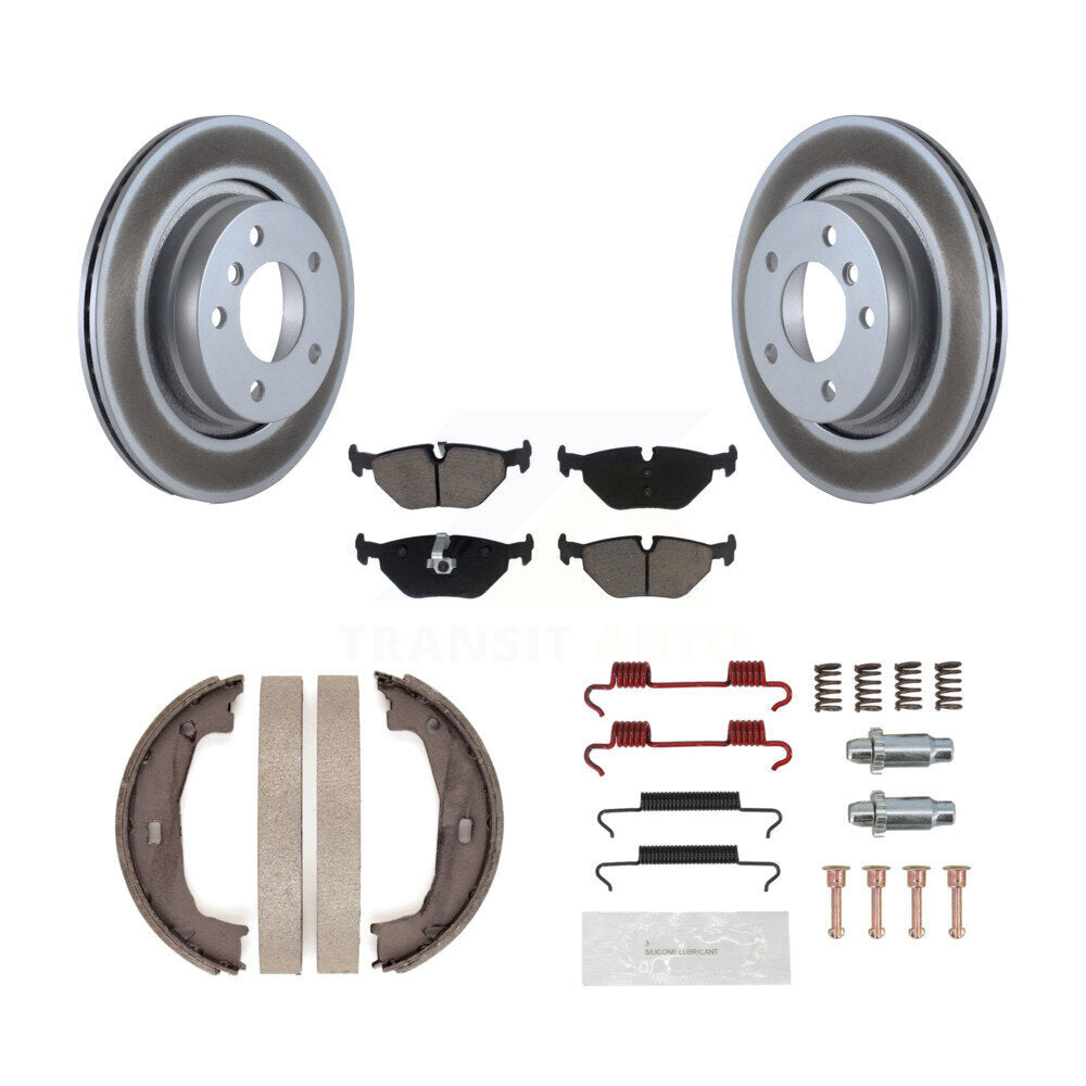Coated Upgrade Brake Kit For 2006 BMW 325Ci KGC-101105 Transit Auto