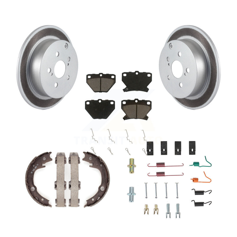Coated Upgrade Brake Kit For 2004 Toyota Matrix AWD Transit Auto