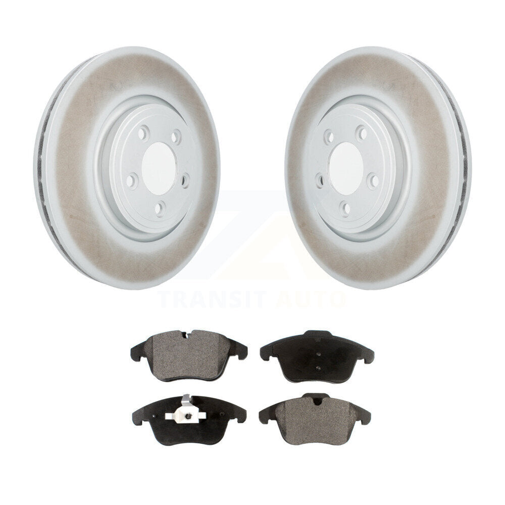 Coated Upgrade Brake Kit For 2013 Jaguar XF 2.0L KGF-101030 Transit Auto
