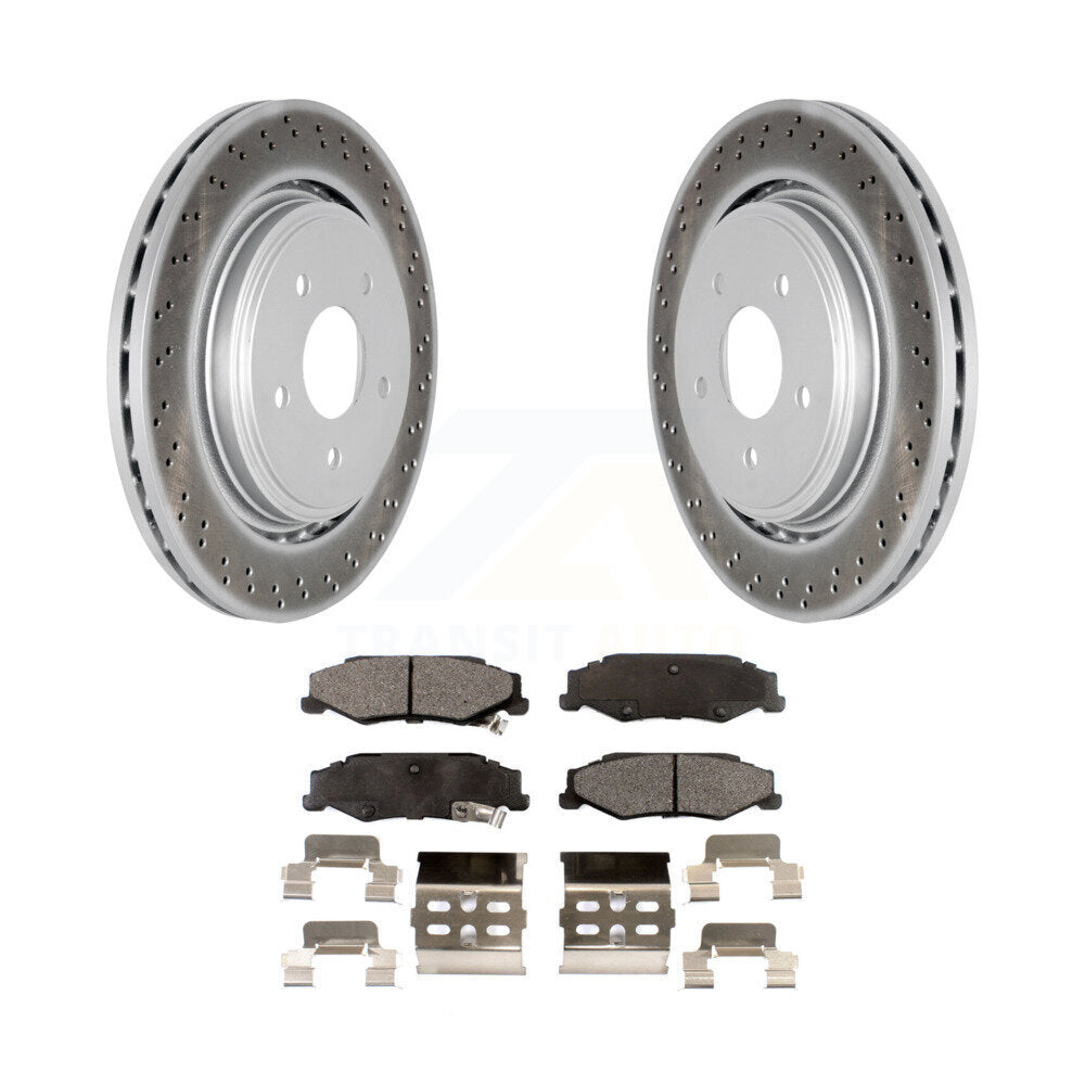 Coated Upgrade Brake Kit For 2007 Cadillac XLR Naturally Aspirated. With Heavy Duty Brakes KGF-100585 Transit Auto