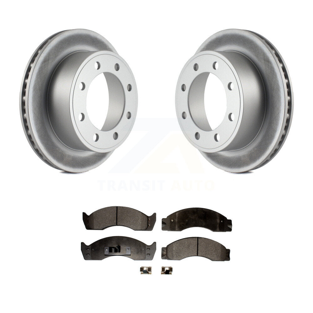Coated Upgrade Brake Kit For 1996 Ford Econoline Super Duty 4-Wheel ABS. With Single Rear Wheels KGF-102159 Transit Auto
