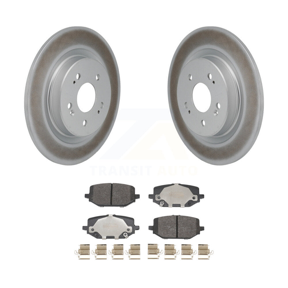Coated Upgrade Brake Kit For 2022 Acura MDX 3.0L KGF-104035 Transit Auto
