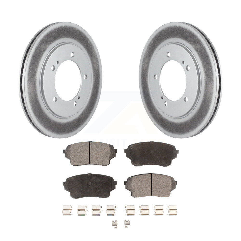 Coated Upgrade Brake Kit For 2004 Suzuki Grand Vitara From Chassis/VIN #44103257 Transit Auto