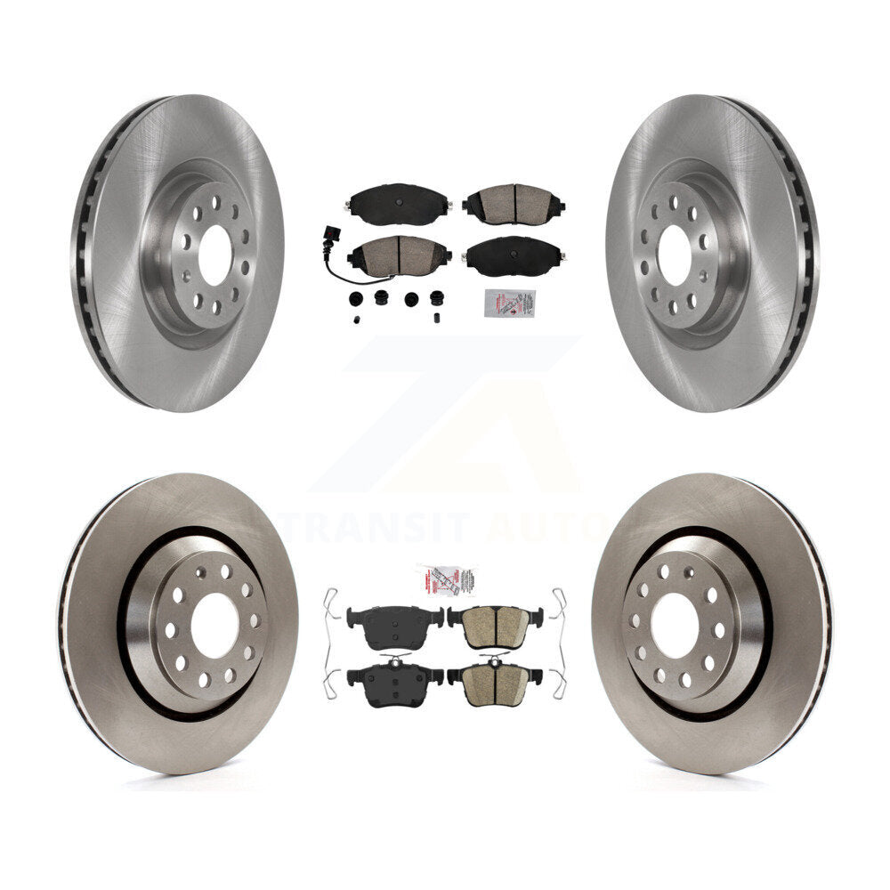 Standard Brake Kit For 2020 Volkswagen Arteon 340mm Front Rotor, 310mm Rear Rotor K8A-103309 Transit Auto