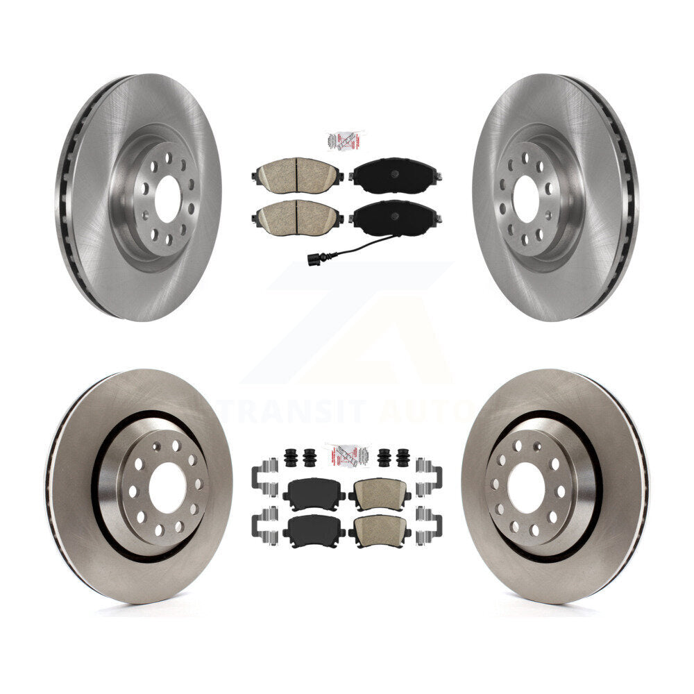 Standard Brake Kit For 2020 Volkswagen GTI S/SE. Performance Package and w/ Electric Parking Brake, or Performance Package and w/o Electric Parking Brake K8A-103318 Transit Auto