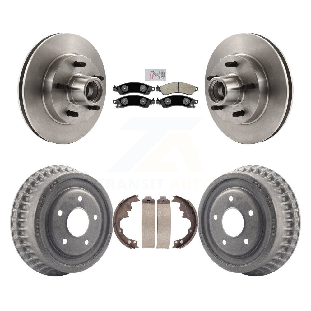 Standard Brake Kit For 1992 Chevrolet Camaro Disc rear brakes. 1LE Performance Option K8A-105404 Transit Auto