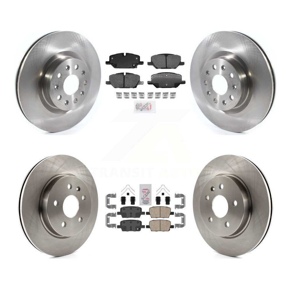 Standard Brake Kit For 2022 Chevrolet Camaro LT and with 2.0L. Without 1LE Performance and With 4 Piston Front Brembo Calipers K8A-106295 Transit Auto