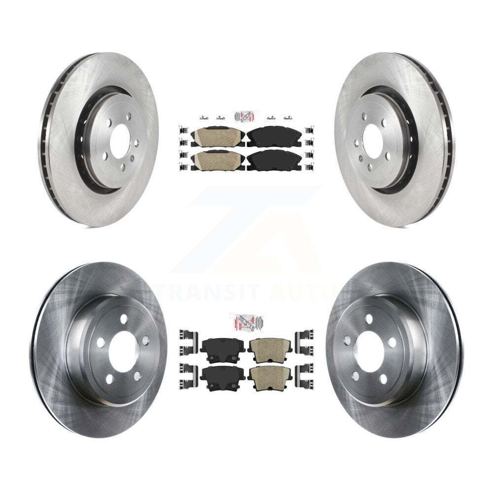 Standard Brake Kit For 2017 Dodge Charger Pursuit and with RWD and 5.7L. With 370mm Diameter Front Rotor K8A-107544 Transit Auto