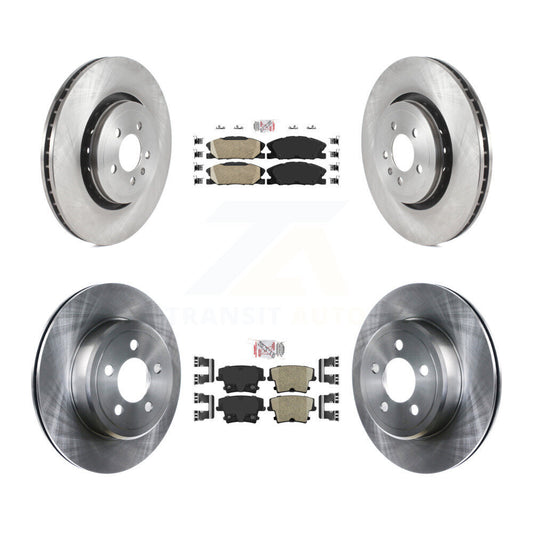 Standard Brake Kit For 2017 Dodge Charger Pursuit and with RWD and 5.7L. With 370mm Diameter Front Rotor K8A-107544 Transit Auto