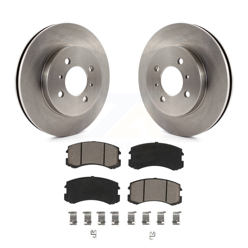 Standard Brake Kit For 2007 Mitsubishi Lancer With 14" Factory Wheels K8C-102582 Transit Auto