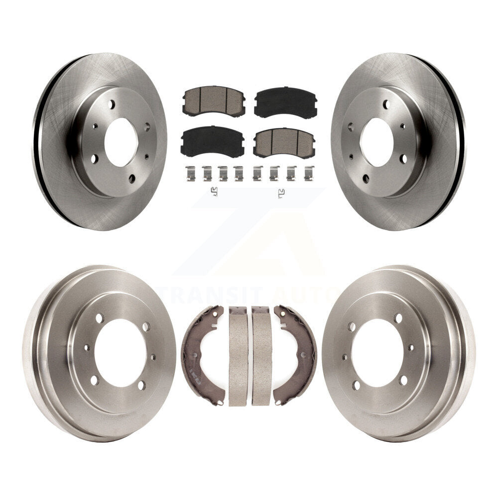 Standard Brake Kit For 2007 Mitsubishi Lancer With 15" Factory Wheels K8C-102581 Transit Auto