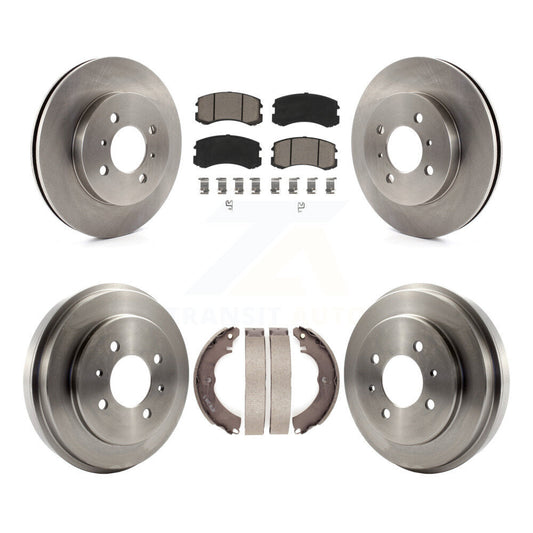 Standard Brake Kit For 2007 Mitsubishi Lancer With 14" Factory Wheels K8C-102582 Transit Auto