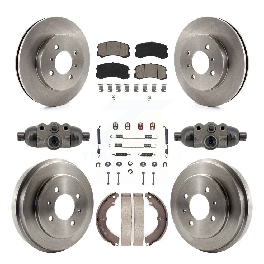 Standard Brake Kit For 2003 Mitsubishi Lancer ES. With 14" Diameter Drum K8C-103790 Transit Auto