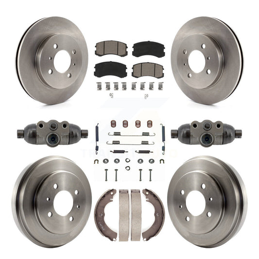 Standard Brake Kit For 2002 Mitsubishi Lancer ES. With 14" Diameter Drum K8C-103790 Transit Auto