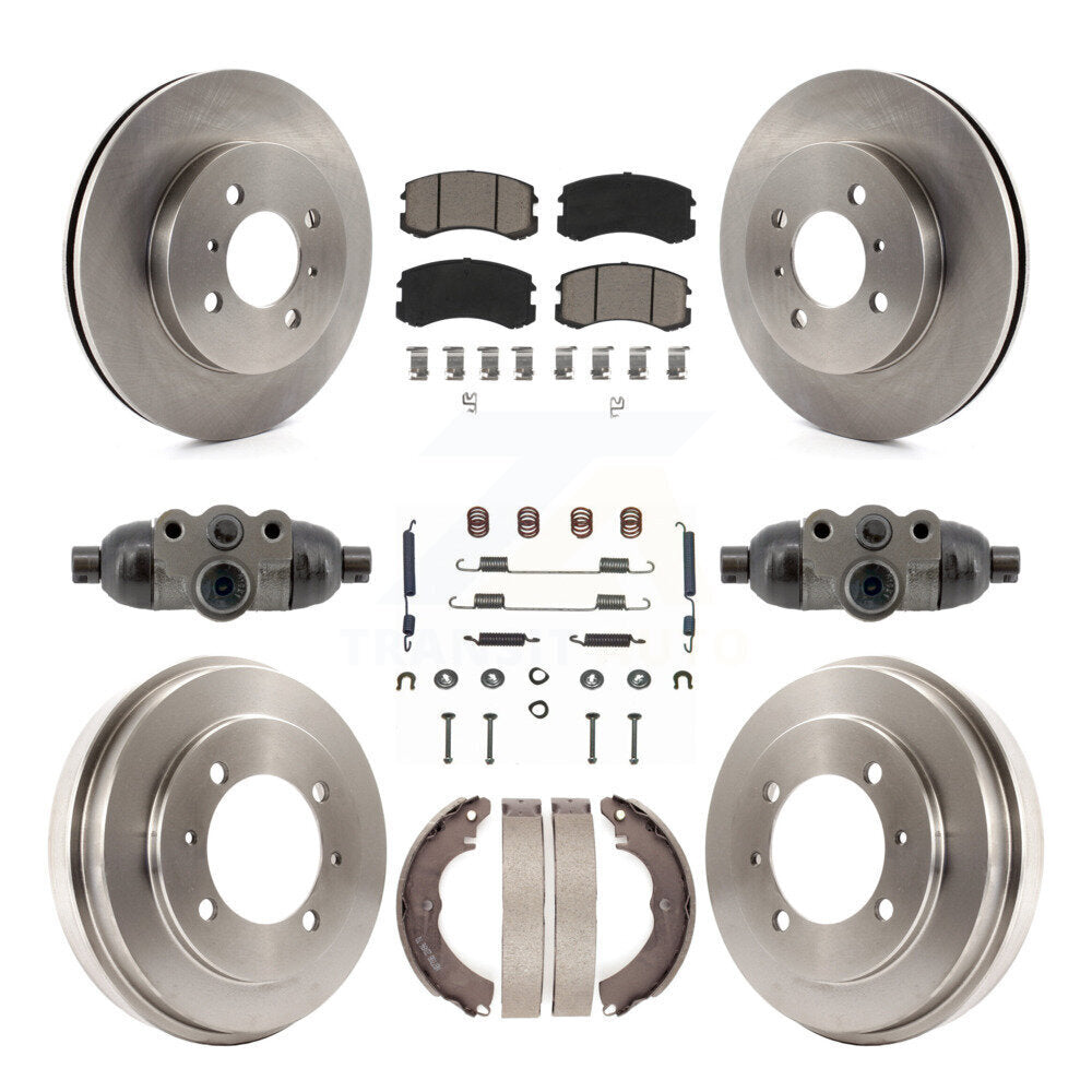 Standard Brake Kit For 2003 Mitsubishi Lancer ES. With 15" Diameter Drum K8C-103791 Transit Auto