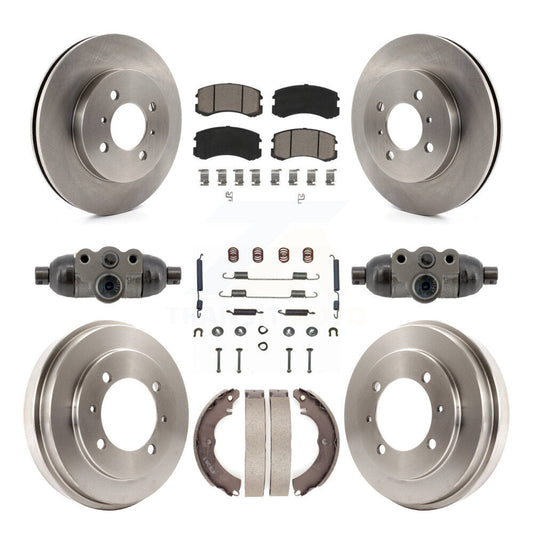 Standard Brake Kit For 2002 Mitsubishi Lancer ES. With 15" Diameter Drum K8C-103791 Transit Auto
