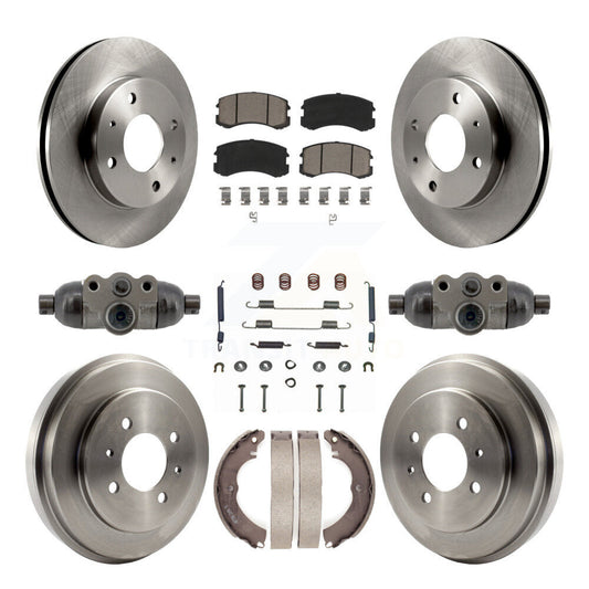 Standard Brake Kit For 2005 Mitsubishi Lancer OZ Rally. With 14" Factory Wheels K8C-103792 Transit Auto