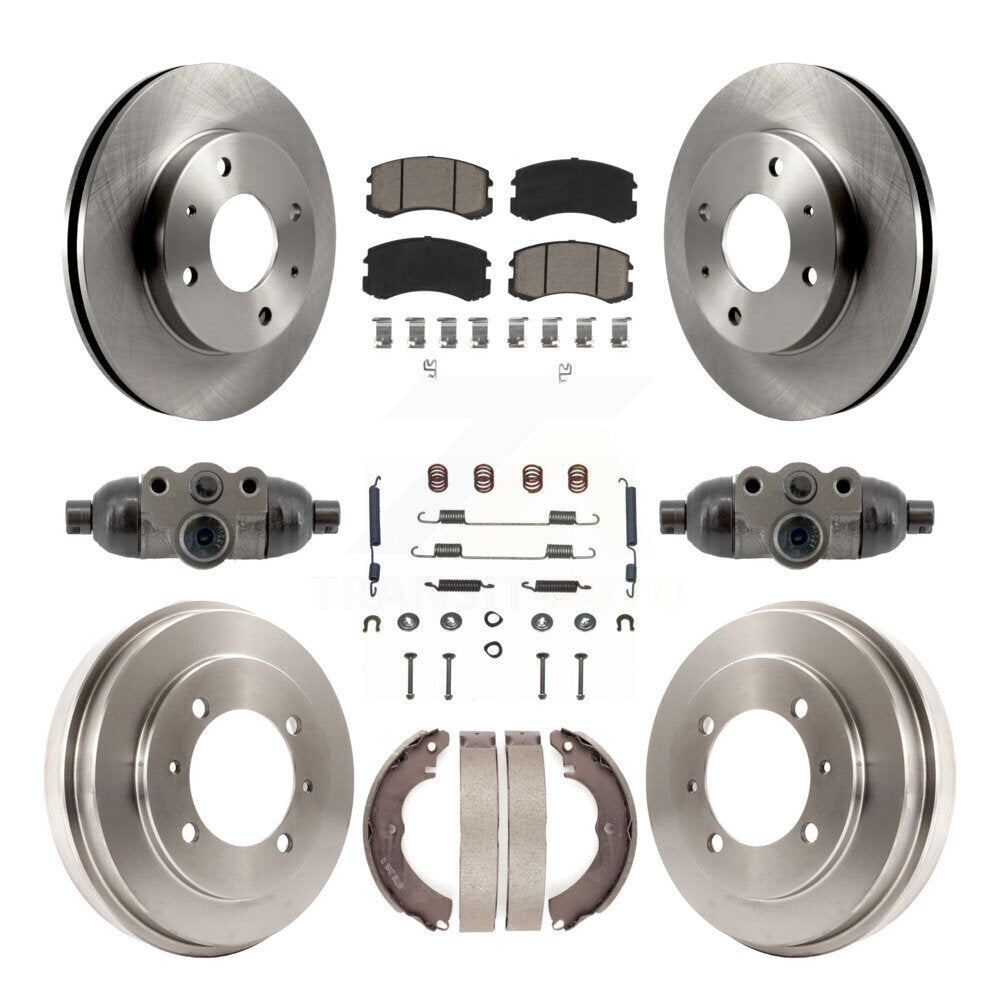 Standard Brake Kit For 2002 Mitsubishi Lancer OZ Rally/LS. With 15" Diameter Drum K8C-103793 Transit Auto