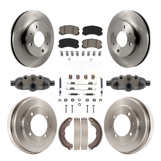 Standard Brake Kit For 2002 Mitsubishi Lancer OZ Rally/LS. With 15" Diameter Drum K8C-103793 Transit Auto
