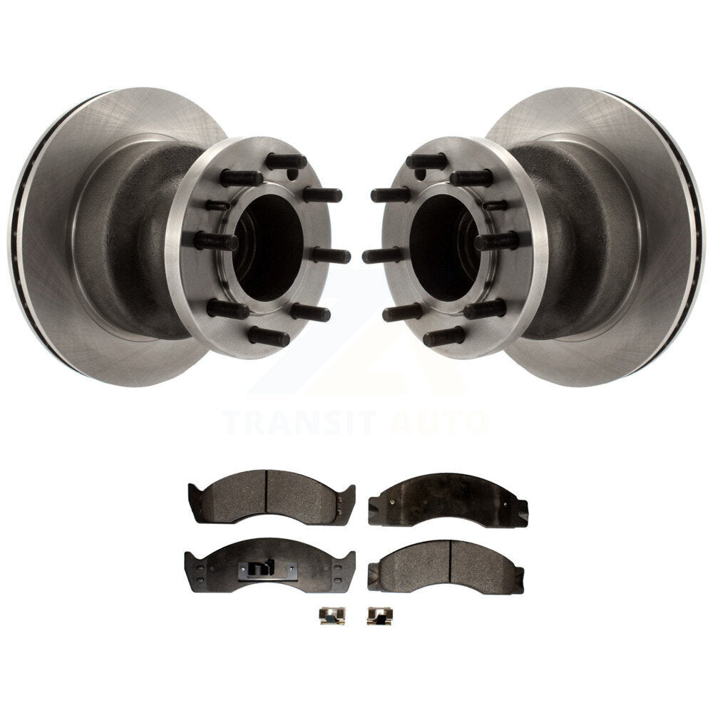 Standard Brake Kit For 2002 Ford E-450 Econoline Super Duty With Dual Rear Wheels and With Drum In Hat Parking Brake K8F-102948 Transit Auto