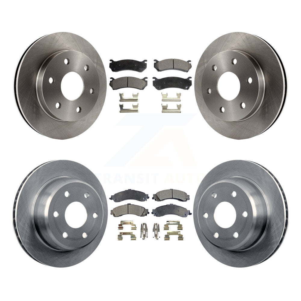 Standard Brake Kit For 2002 Chevrolet Avalanche 1500 With Dual Piston Caliper and With 330mm Diameter Rear Rotor K8F-100734 Transit Auto