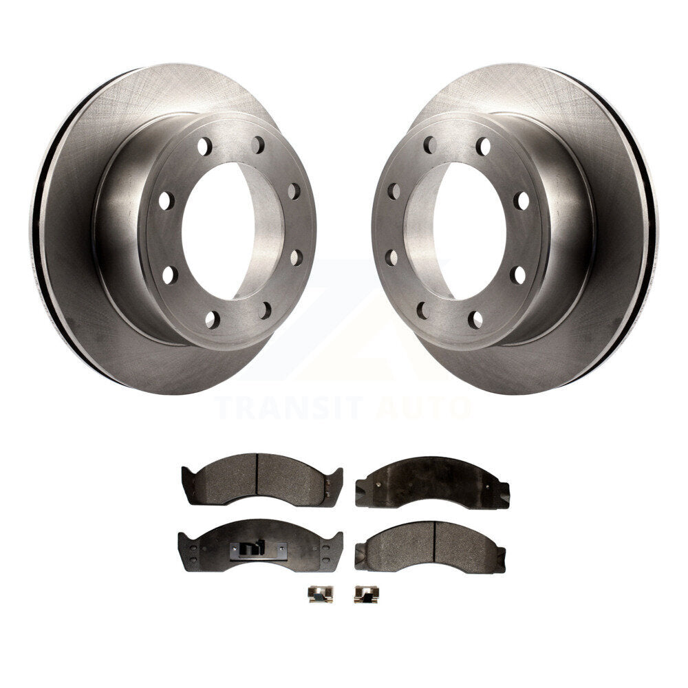 Standard Brake Kit For 2000 Ford E-450 Econoline Super Duty With Single Rear Wheels and With Metric Bolt Circle K8F-102944 Transit Auto