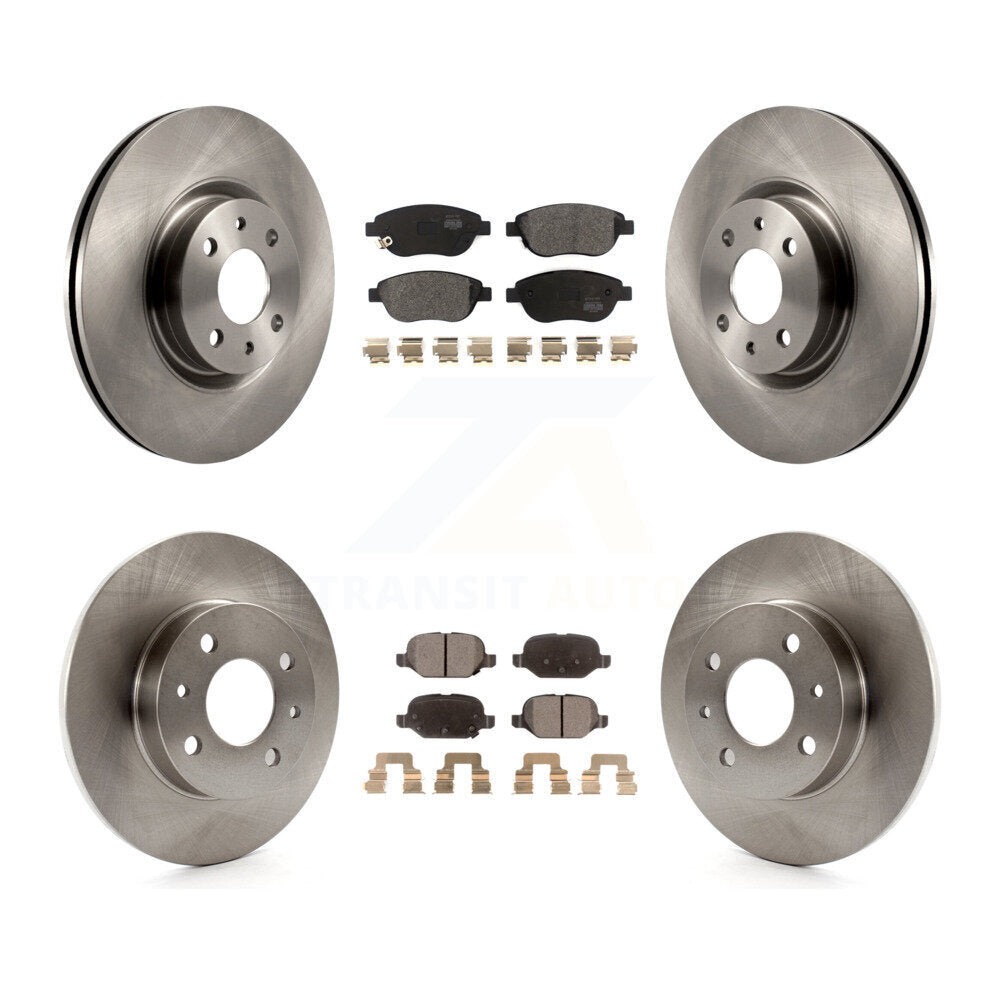 Standard Brake Kit For 2013 Fiat 500 Turbocharged and with GAS engine K8F-102743 Transit Auto
