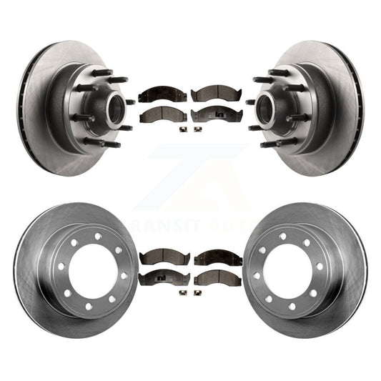 Standard Brake Kit For 2000 Ford E-450 Econoline Super Duty With Single Rear Wheels and With Standard Bolt Circle K8F-102943 Transit Auto