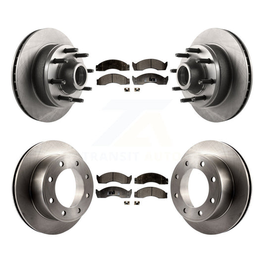 Standard Brake Kit For 2000 Ford E-450 Econoline Super Duty With Single Rear Wheels and With Metric Bolt Circle K8F-102944 Transit Auto