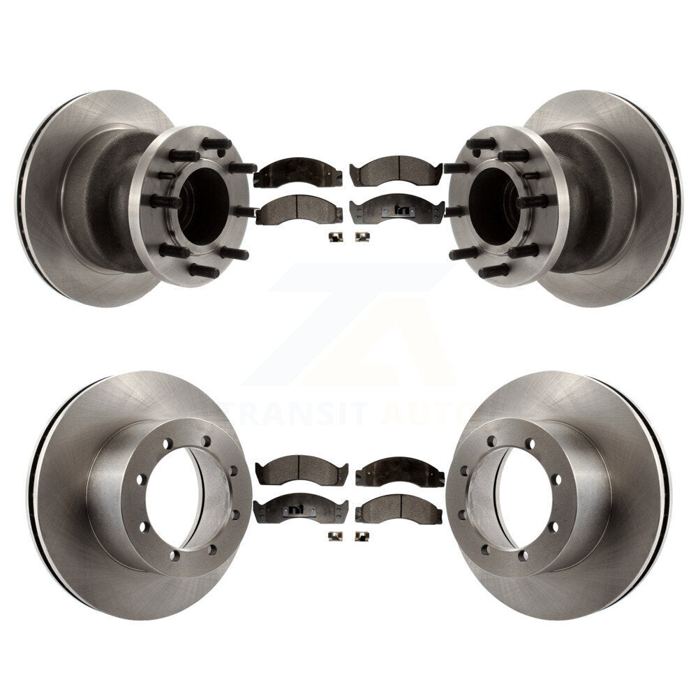 Standard Brake Kit For 2000 Ford E-450 Econoline Super Duty With Dual Rear Wheels and With Driveline Mounted Parking Brake K8F-102947 Transit Auto
