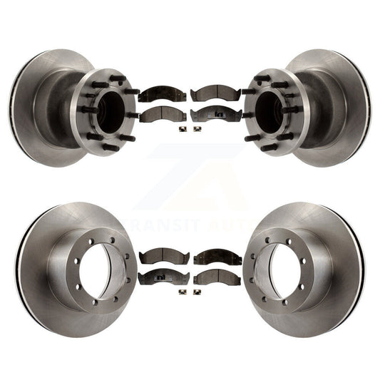 Standard Brake Kit For 2002 Ford E-450 Econoline Super Duty With Dual Rear Wheels and With Driveline Mounted Parking Brake K8F-102947 Transit Auto