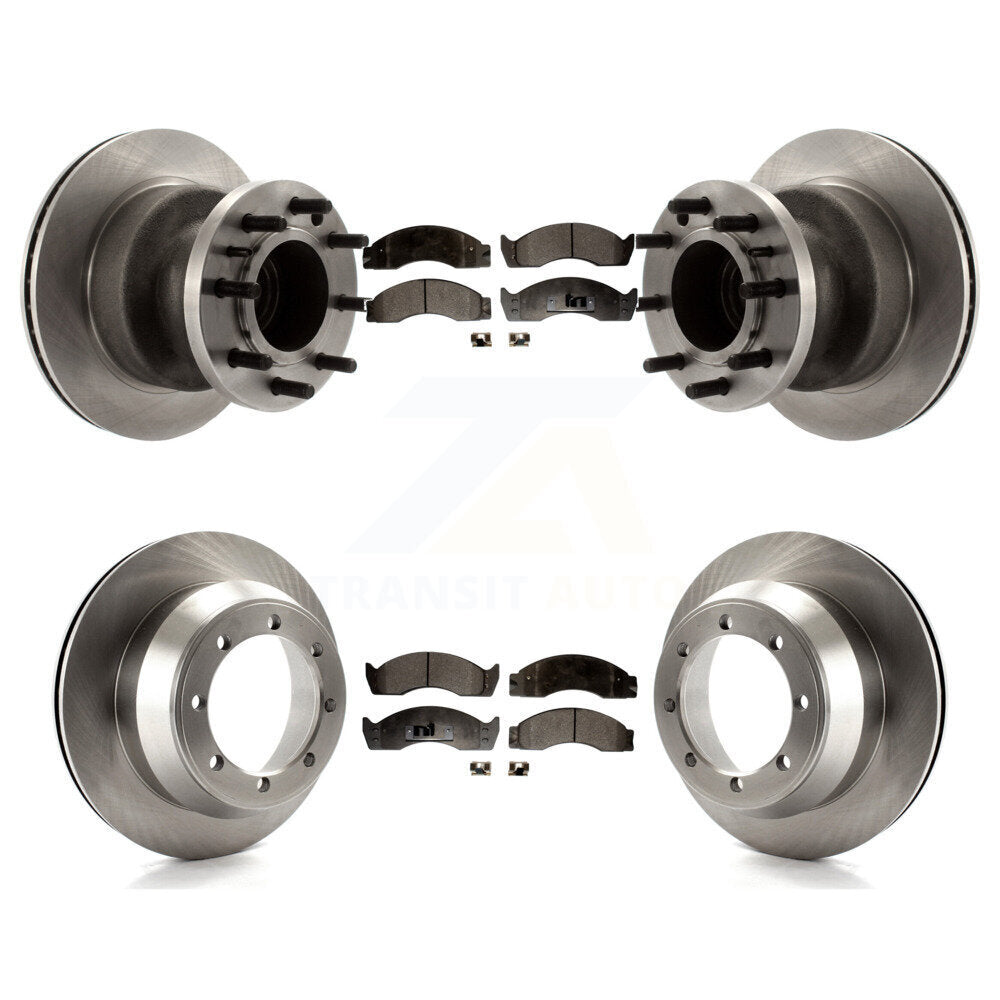Standard Brake Kit For 2002 Ford E-450 Econoline Super Duty With Dual Rear Wheels and With Drum In Hat Parking Brake K8F-102948 Transit Auto