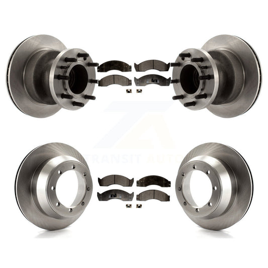 Standard Brake Kit For 2002 Ford E-450 Econoline Super Duty With Dual Rear Wheels and With Drum In Hat Parking Brake K8F-102948 Transit Auto
