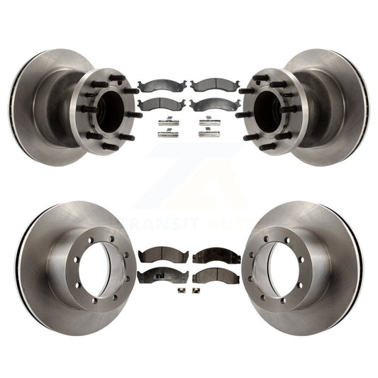 Standard Brake Kit For 2003 Ford E-450 Super Duty With Dual Rear Wheels and With 8 Lug Wheels and With 11000 Lb Axle and With 11-1/4" Ring Gear K8F-102949 Transit Auto