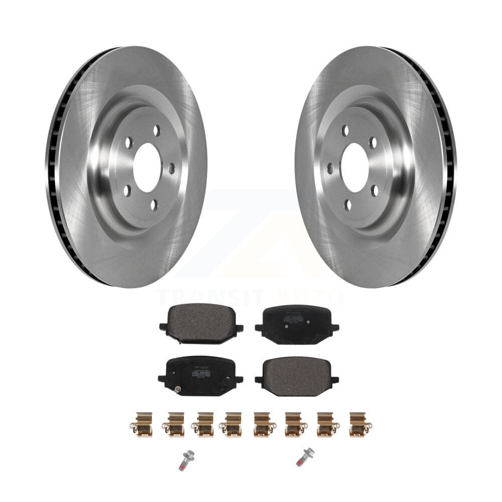Standard Brake Kit For 2020 Lincoln Aviator With 363mm Diameter Front Rotor and With Performance Brakes K8T-104054 Transit Auto